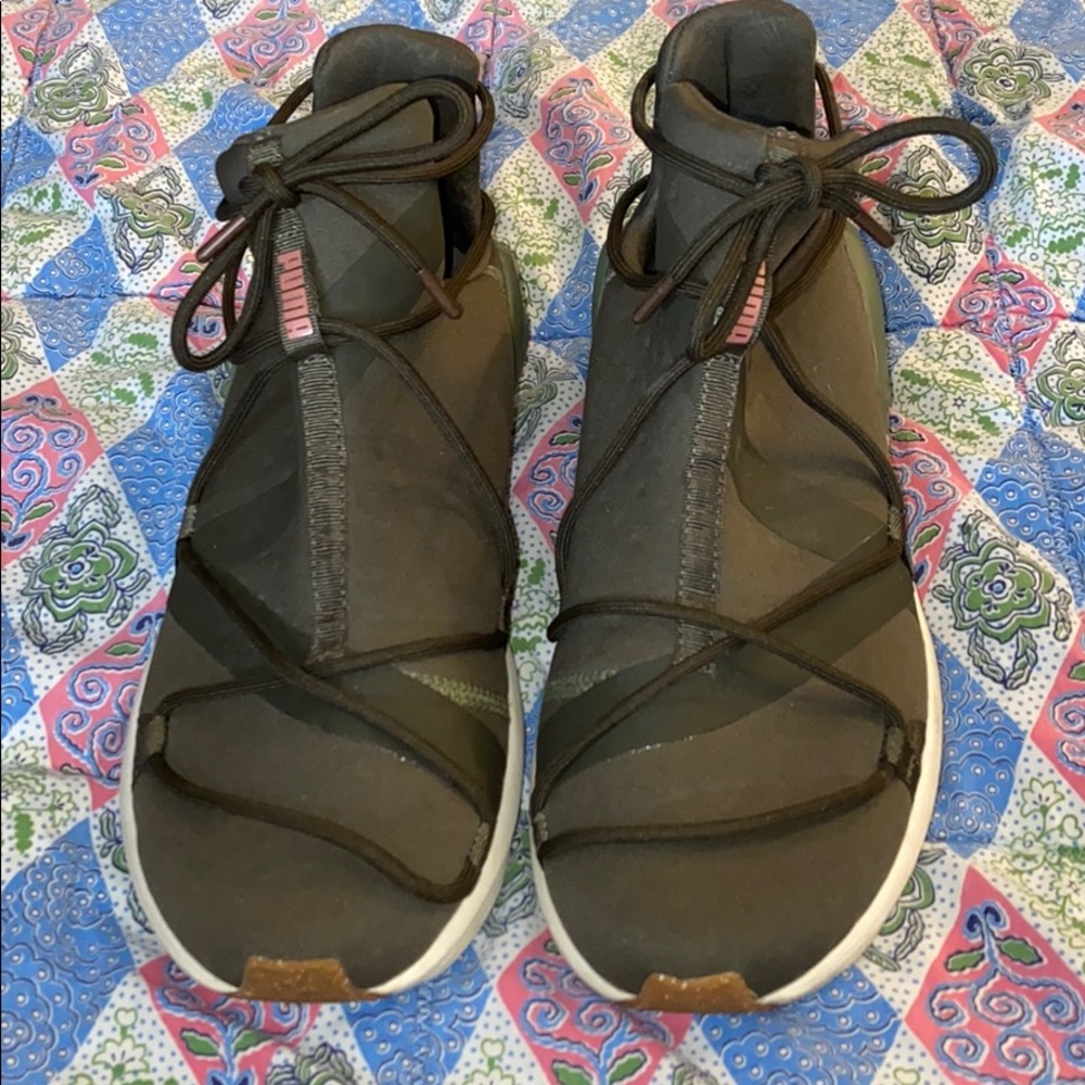 Mid Lace Up Sneakers